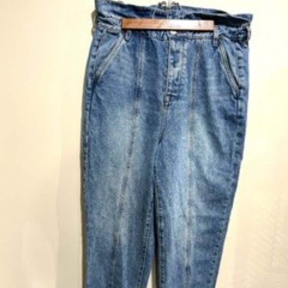 BlankNYC Don't Cross Me Paperbag Jeans